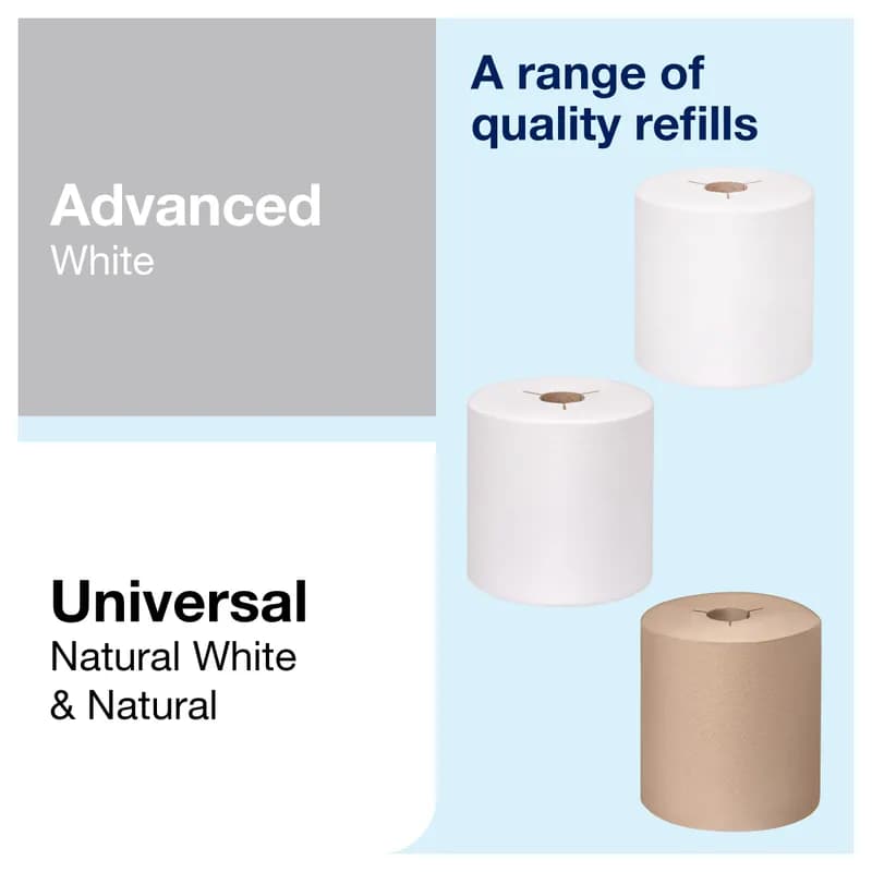 Tork Paper Towel Dispenser H86 7.5X11.75X12.5 IN Plastic Black Mechanical Mini 1/Each