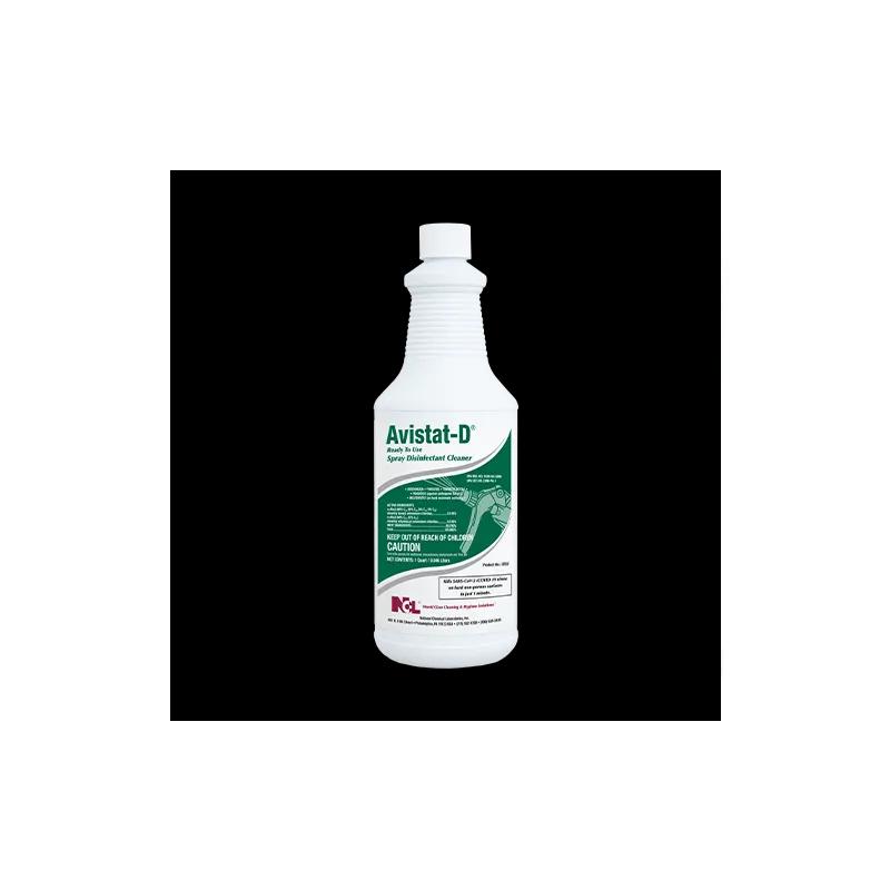 Avistat-D® Floral Citrus One-Step Disinfectant 4X4X9.5 IN 32 FLOZ Multi Surface RTU Quat 12/Case