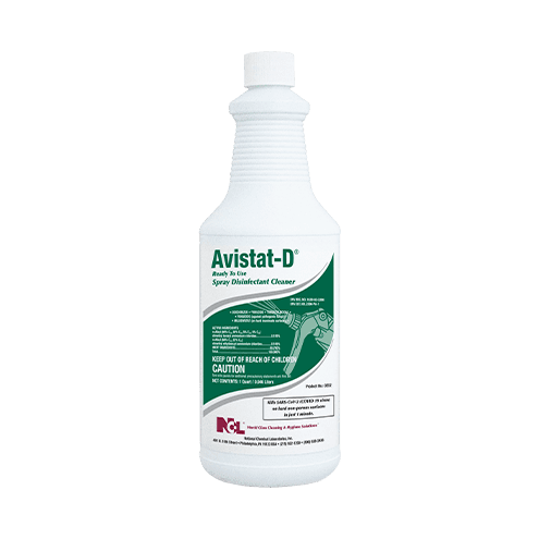 Avistat-D® Floral Citrus One-Step Disinfectant 4X4X9.5 IN 32 FLOZ Multi Surface RTU Quat 12/Case