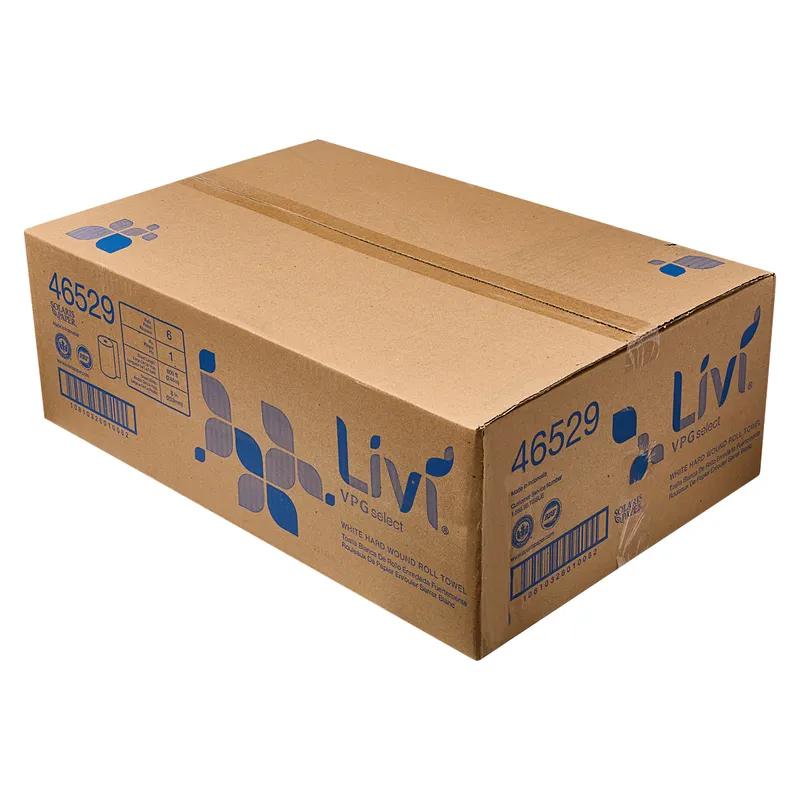 Livi® Roll Paper Towel 800 FT White Standard Roll 6 Rolls/Case