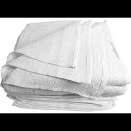 Spilfyter® Cleaning Towel 25 LB Cotton White B Grade 1/Case