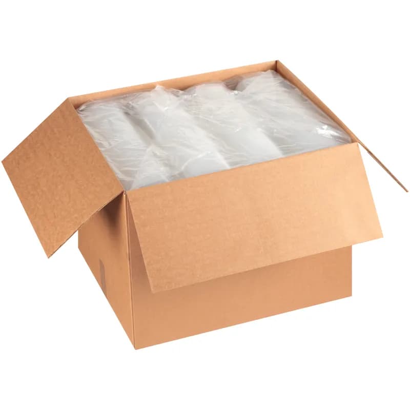 Take-Out Container Hinged 6X6X3 IN PP Clear Square 450/Case
