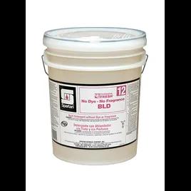 Clothesline Fresh® BLD 12 Fragrance Free Laundry Detergent 5 GAL Alkaline RTU No Dye 1/Pail