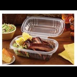 Take-Out Container Hinged 6X9X3.5 IN PP Clear Rectangle 264/Case
