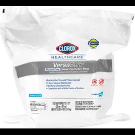 Clorox Healthcare® VeraSure® Unscented One-Step Disinfectant Multi Surface Wipe Quat 110 Count/Pack 2 Packs/Case