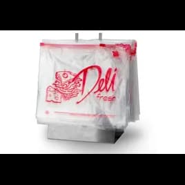 Deli Bag 10.5X8 IN Plastic 1.25MIL Deli Fresh With Slide Seal Closure Top Load Saddlepack 1000/Case