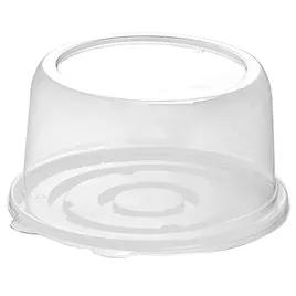 WNA CakePAK Cake Container & Lid Combo With Dome Lid 10X5 IN PET Clear Round 100/Case