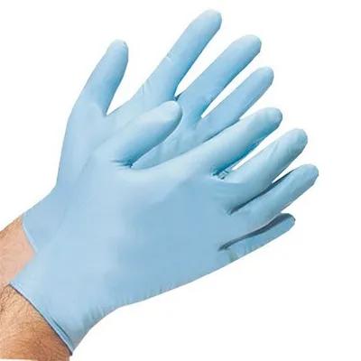 Gloves Small (SM) Blue 2MIL Light Weight Nitrile Rubber Disposable Powder-Free 1000/Case