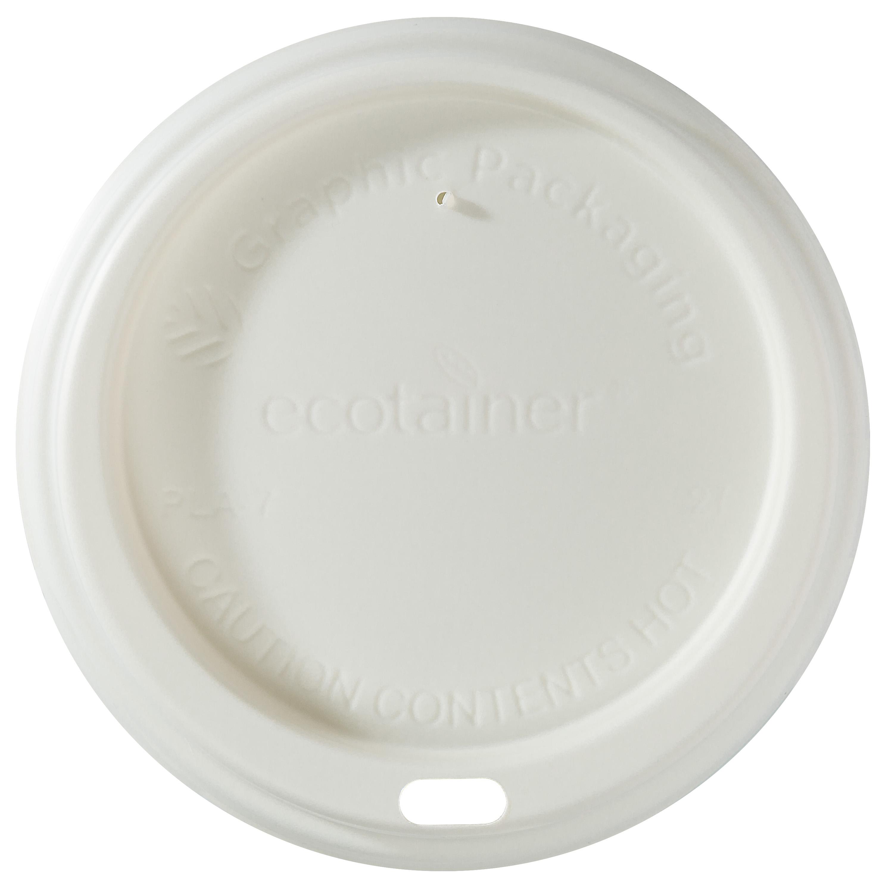 Lid Dome PLA White For Cup 1200/Case