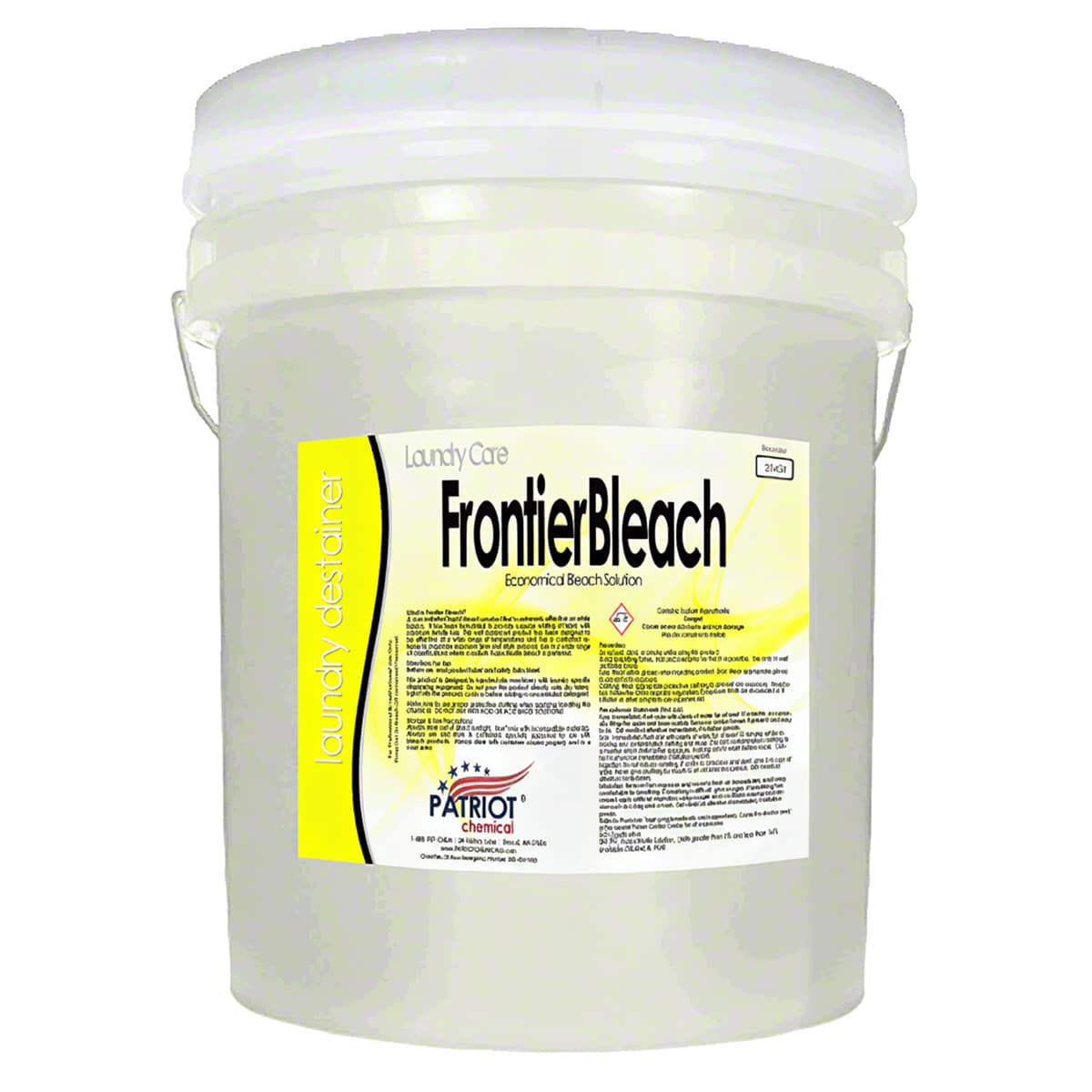 Patriot® Frontier Bleach 5 GAL Laundry Concentrate 1/Each