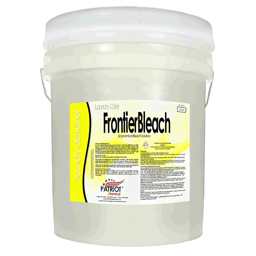 Patriot® Frontier Bleach 5 GAL Laundry Concentrate 1/Each