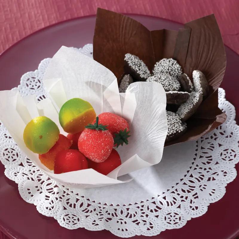 Doily 12 IN Paper White French Lace Round 1000/Case