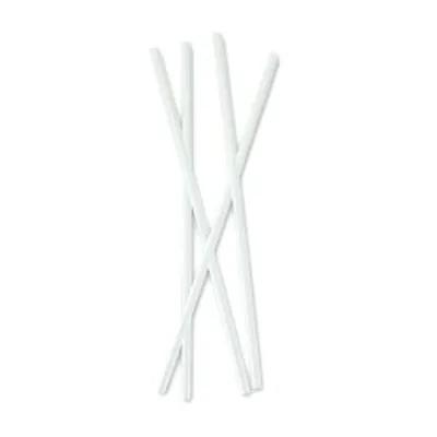 Jumbo Straw 0.219X7.75 IN Plastic Translucent Unwrapped 12500/Case