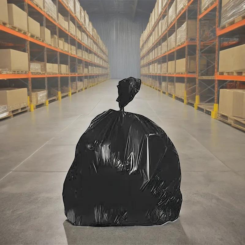 Heritage Liner 38X58 IN Black LLDPE 0.90MIL 100/Case