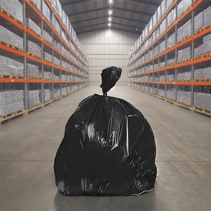 Heritage Liner 38X58 IN Black LLDPE 0.90MIL 100/Case
