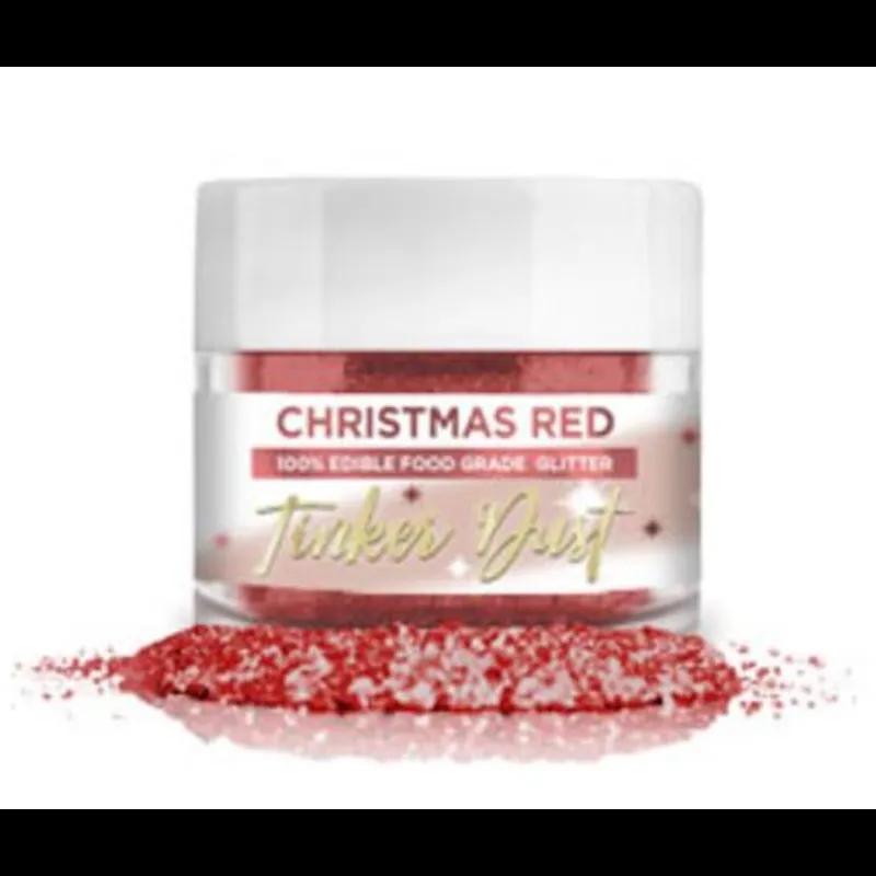 Tinker Dust Glitter 5 G Red Christmas Kosher 1/Each