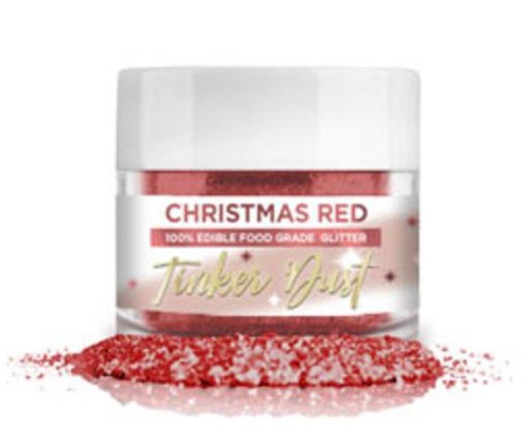 Tinker Dust Glitter 5 G Red Christmas Kosher 1/Each