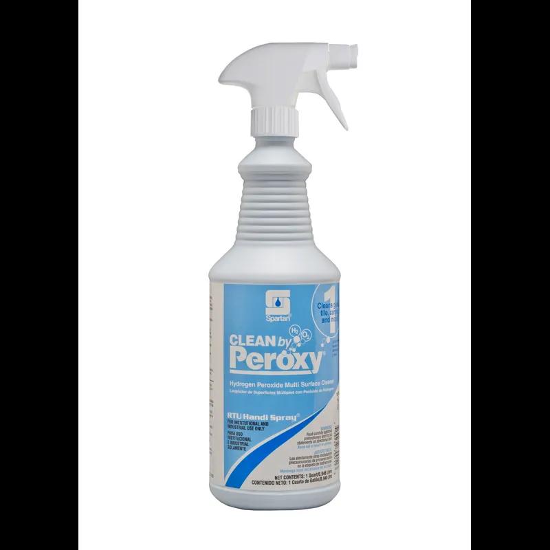 Clean by Peroxy® RTU Handi Spray® Spring Rain All Purpose Cleaner 1 QT Multi Surface Mild Acid RTU Peroxide 12/Case