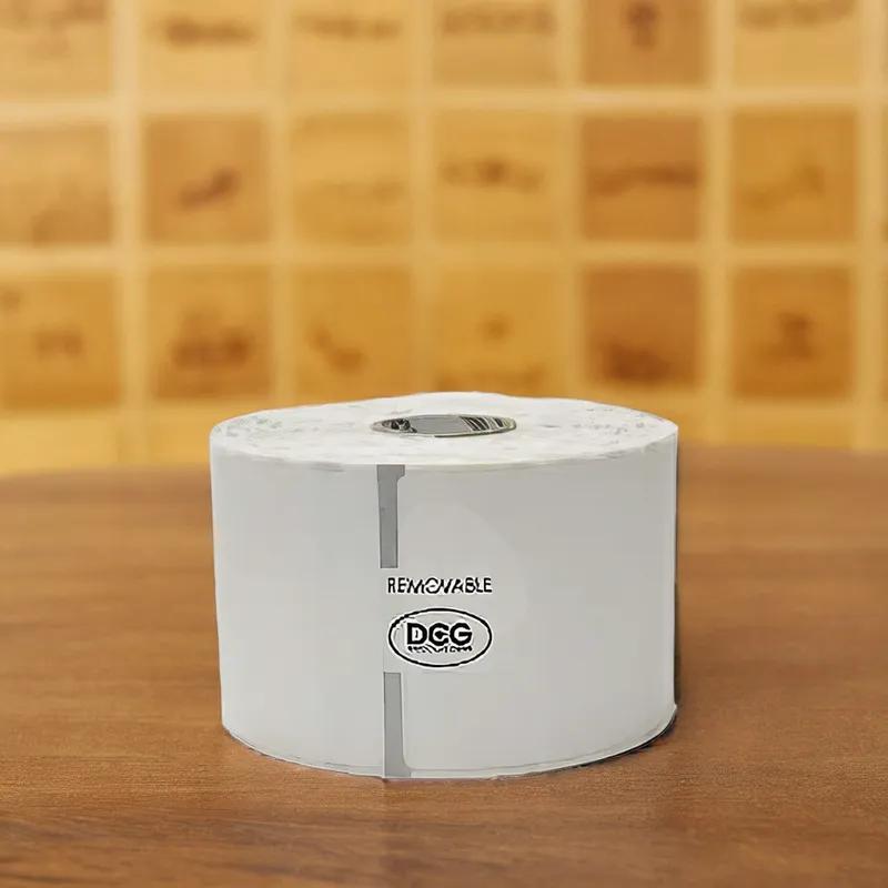 Blank Label 2X2 IN Dissolvable 750CT 4/Pack