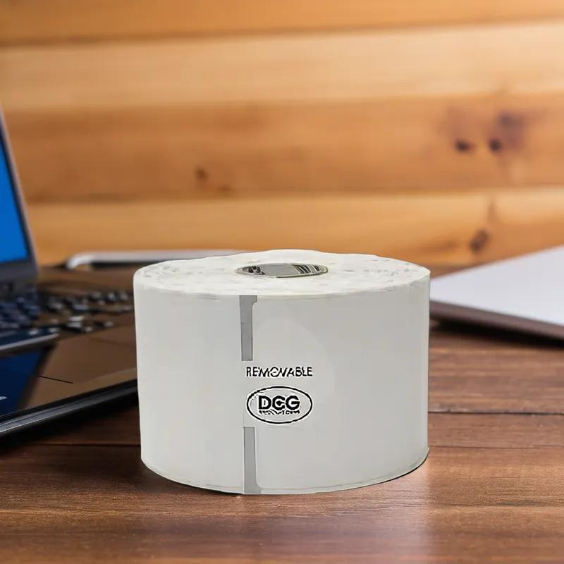 Blank Label 2X2 IN Dissolvable 750CT 4/Pack