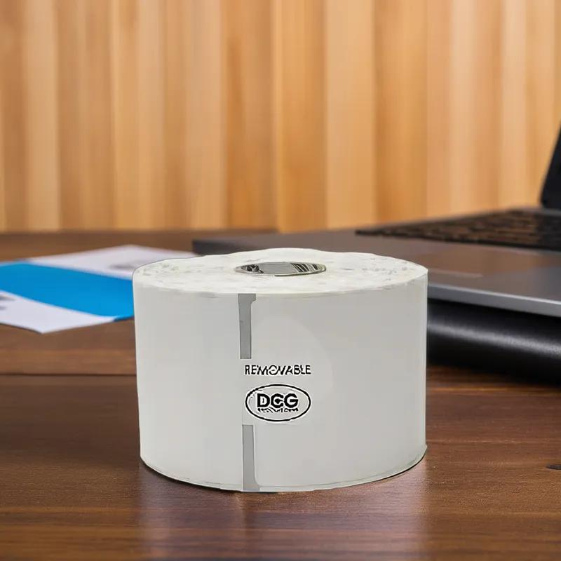 Blank Label 2X2 IN Dissolvable 750CT 4/Pack