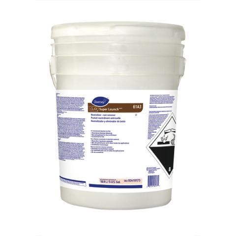 Clax® Super Launch Odorless Laundry Sour 4 GAL Liquid Iron Control Kosher Highly Concentrated 1/Pail