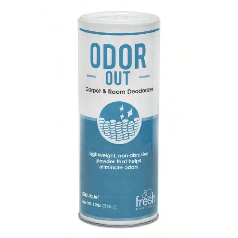 Odor Out Bouquet Deodorizer 12 OZ Rugs Carpet Room Powder 12/Case