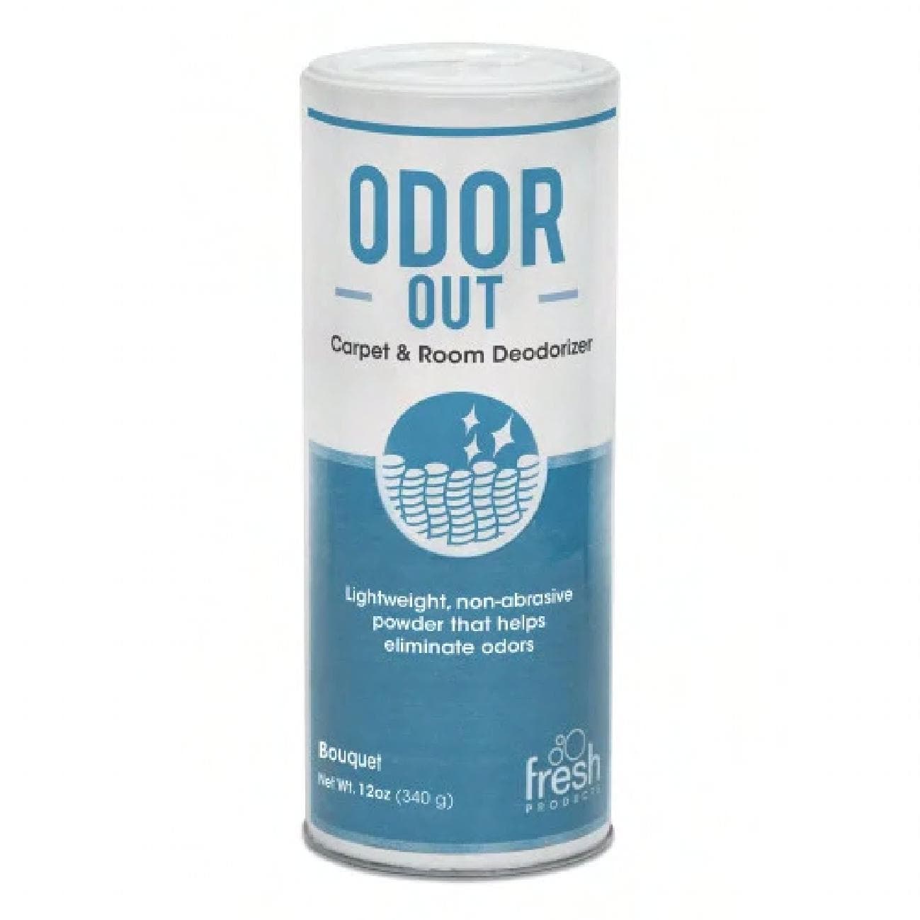 Odor Out Bouquet Deodorizer 12 OZ Rugs Carpet Room Powder 12/Case