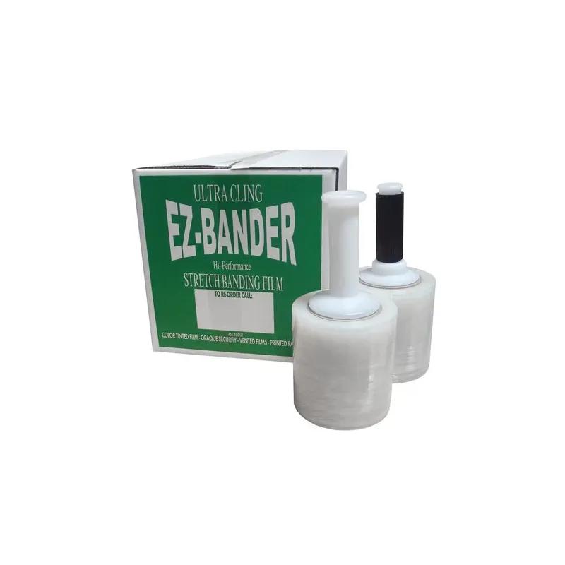 Stretch Film 3IN X1000FT Clear Plastic 80GA 18/Case