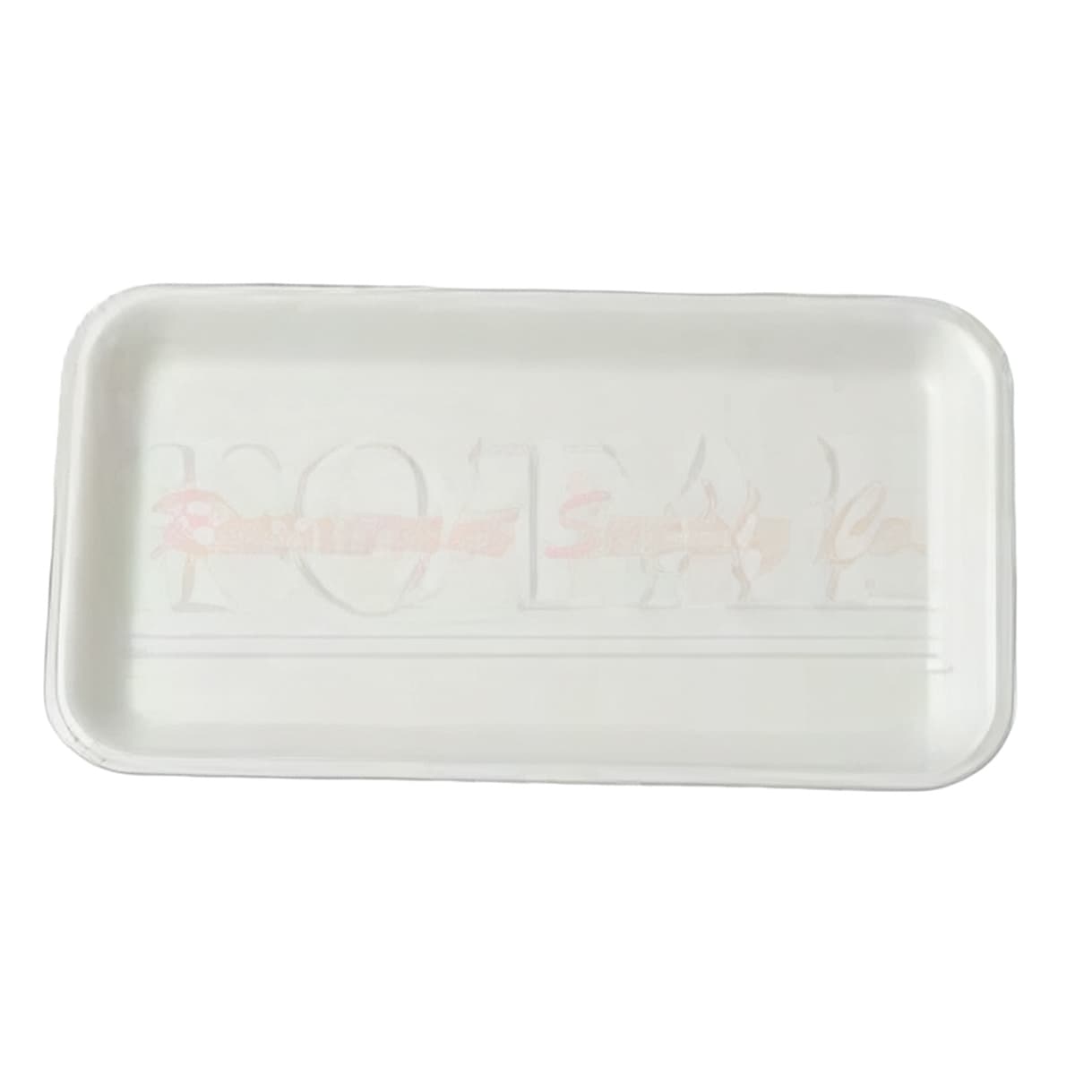 17S Meat Tray 8.5X4.5X0.63 IN Polystyrene Foam White Rectangle 1000/Case
