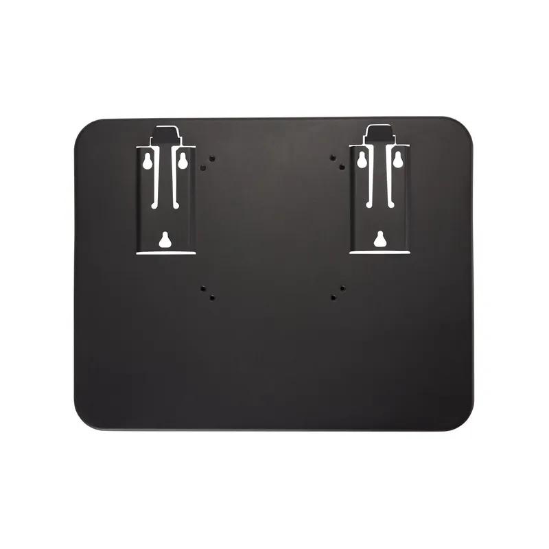 Dixie® Ultra SmartStock® Tri-Tower Series-T Double Dispenser Mount Black 1/Each