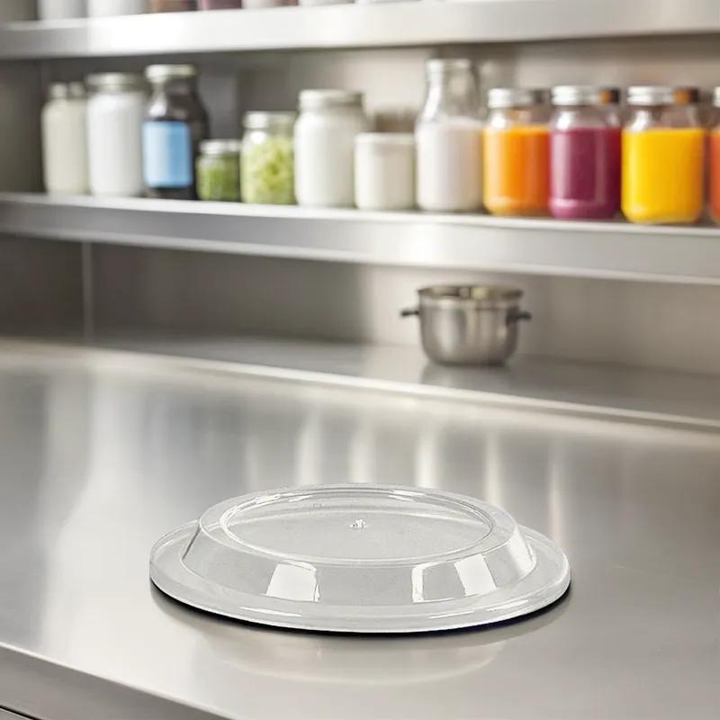 WNA Comet Lid Dome PS Clear Round For Container 1000/Case