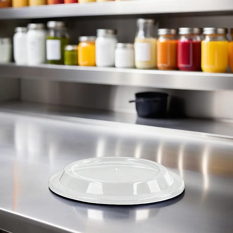 WNA Comet Lid Dome PS Clear Round For Container 1000/Case