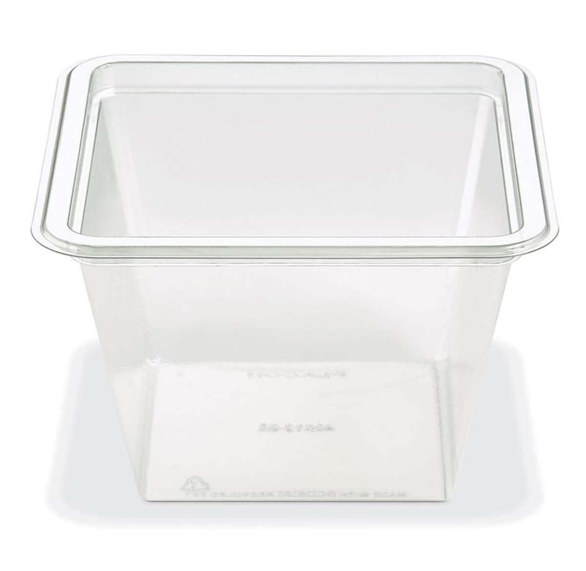 Fresh 'n Clear® GoCube® Deli Container Base 36 OZ PET Clear 300/Case