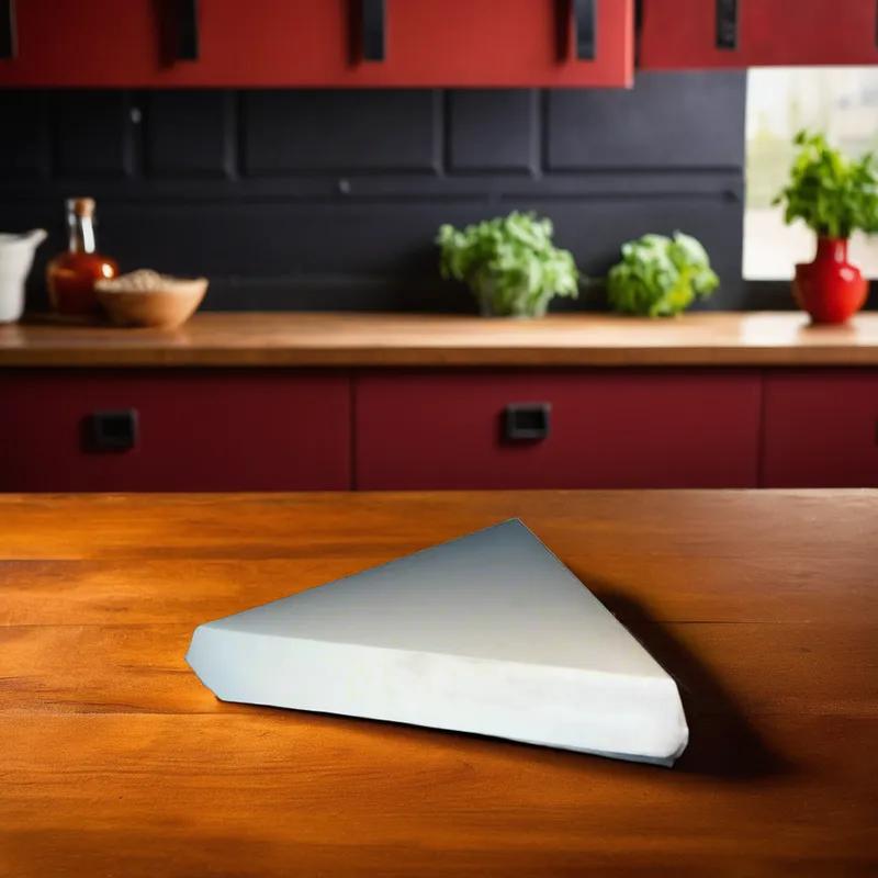 Pizza Slice Container Hinged 9X9.5 IN White 200/Case