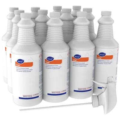 Crew® Fresh Scent Restroom Cleaner 32 FLOZ Multi Surface Acidic Liquid RTU Foam 12/Case