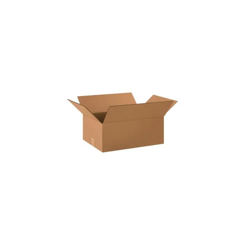 Box 20X14X8 IN Kraft Corrugated Cardboard 32ECT 200# 25 Count/Bundle