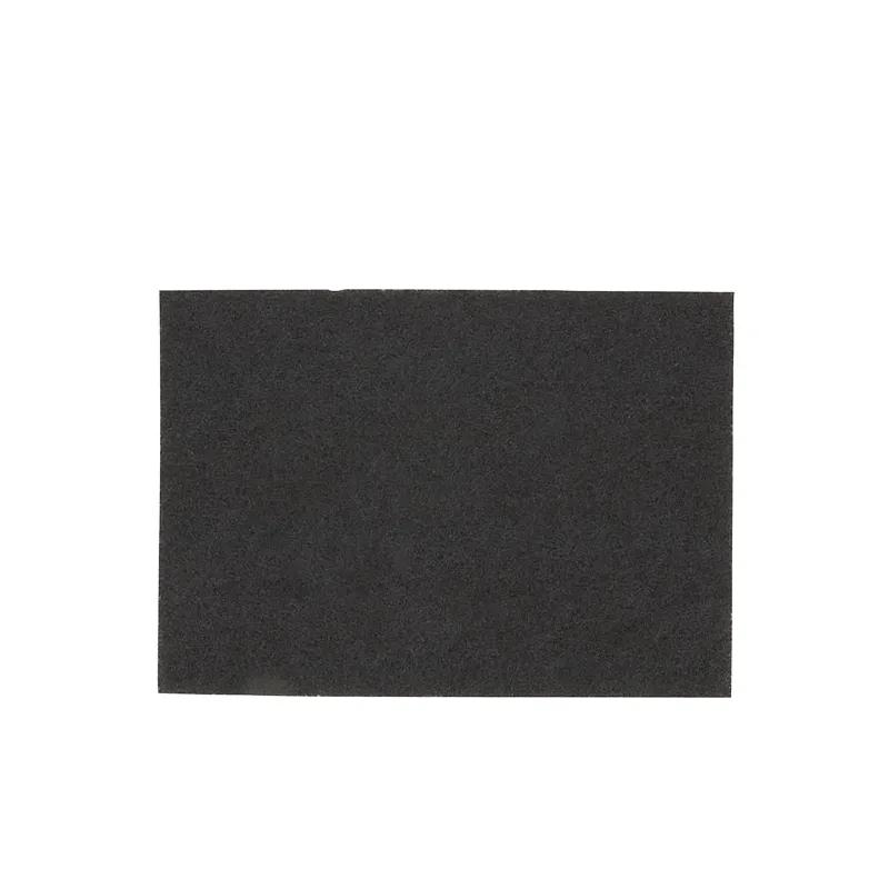 3M™ Scotch-Brite™ 7200N Stripping Pad 14 IN Black Nylon Fiber 175-600 RPM Center Hole 10/Case