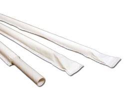Giant Straw 10 IN Paper White Wrapped 4000/Case
