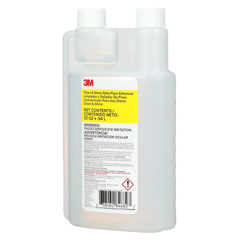 3M™ Clean & Shine Floor Enhancer 32 FLOZ Daily No Rinse Daily Doser 6/Case