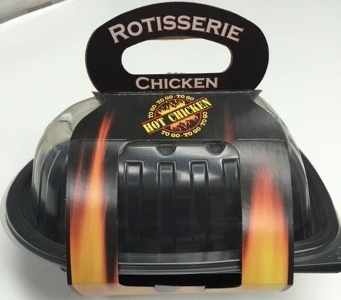 Rotisserie Chicken Sleeve or Strap 7.125X6X5.5 IN Stock 350/Case