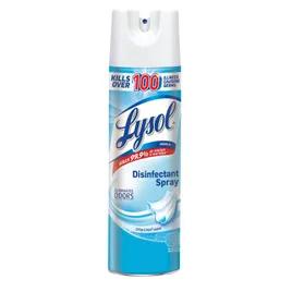 Lysol® Crisp Linen One-Step Disinfectant 19 FLOZ Multi Surface Aerosol Germicidal 12/Case
