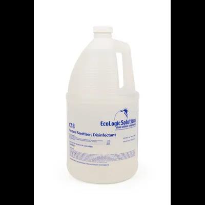 EcoLogic Solutions Sanitizer 1 GAL Multi Surface Neutral Concentrate 4/Case