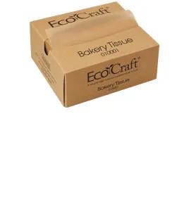 Bagcraft® EcoCraft® Bakery Tissue 6X10.75 IN Dry Wax Paper Natural With Dispenser Box Interfold 10000/Case