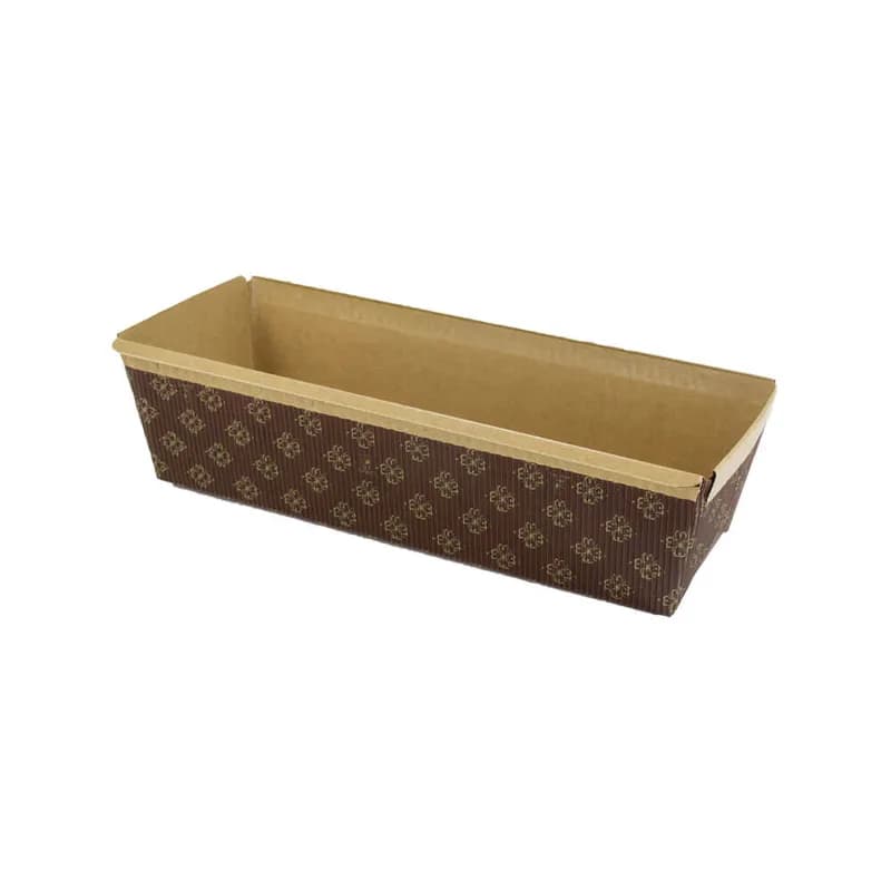 Bread & Loaf Pan 9.25X3X2.88 IN Corrugated Cardboard Kraft Rectangle 480/Case