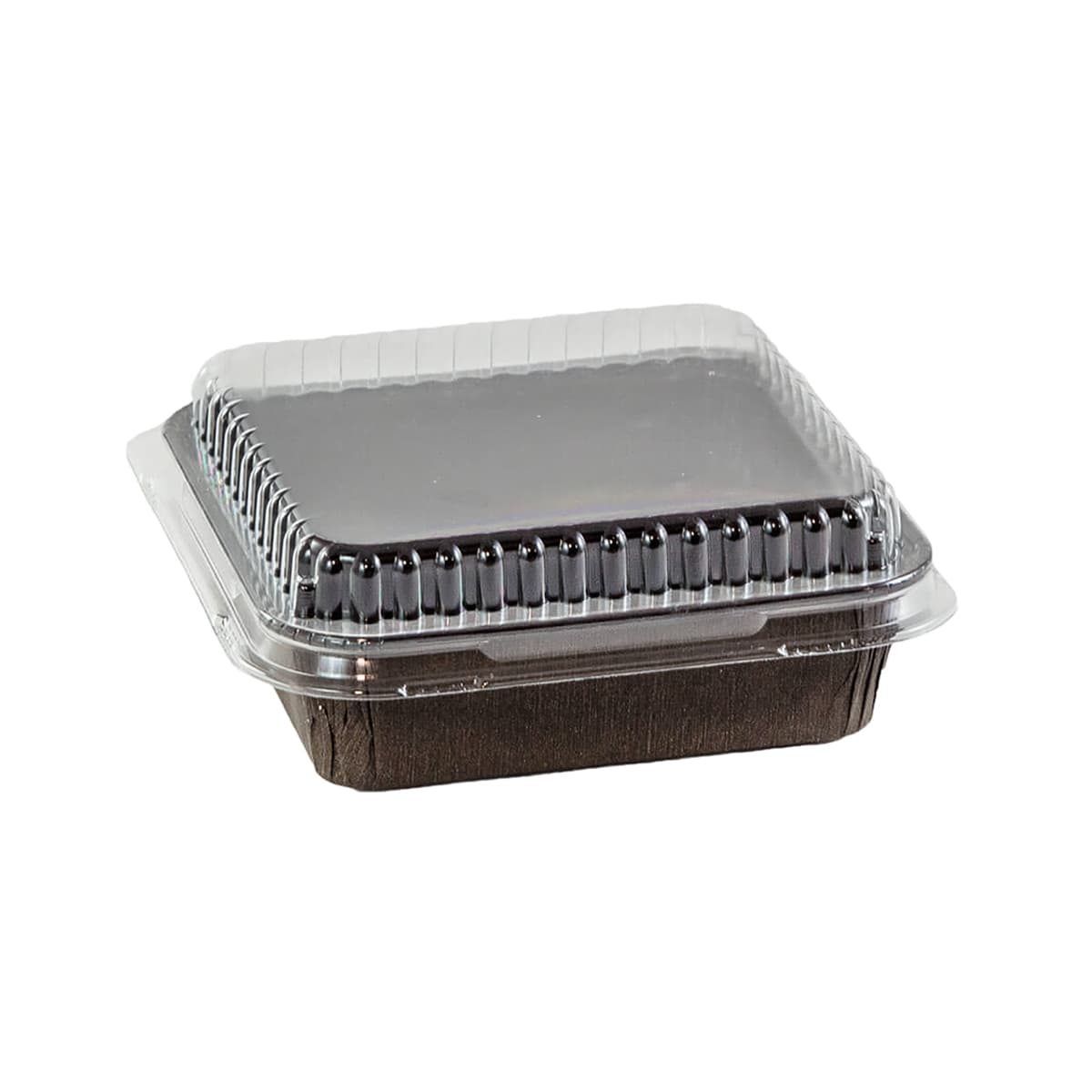 Lid Dome 4X4 IN Plastic Square For Container 560/Case