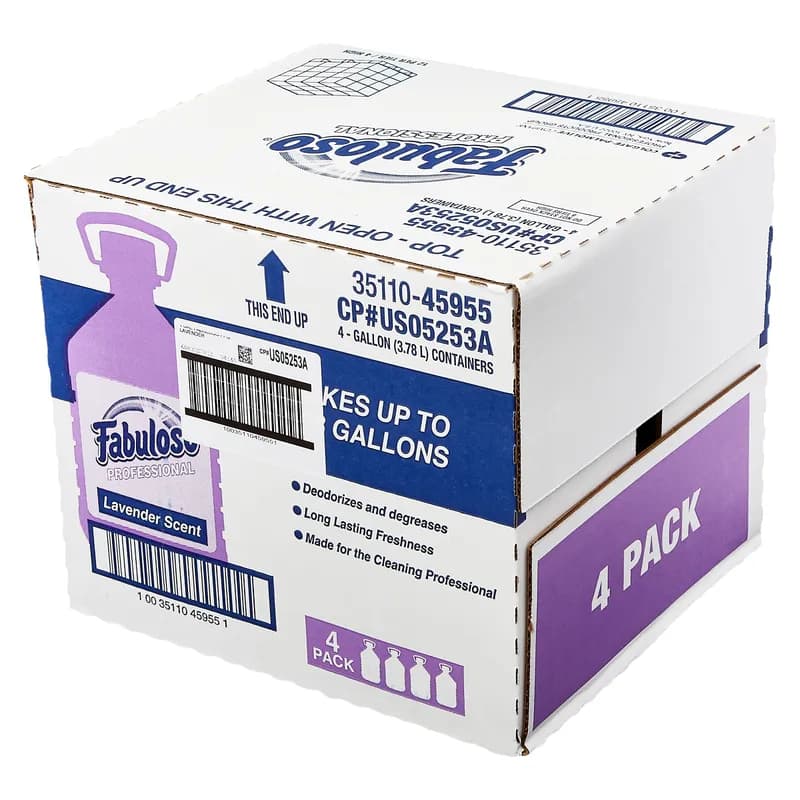Fabuloso® Lavender All Purpose Cleaner 1 GAL Multi Surface 4/Case