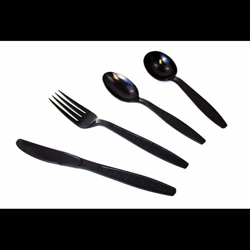Teaspoon PS Black Heavyweight 1000/Case
