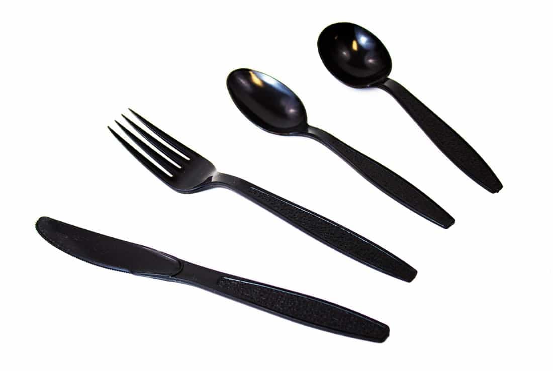 Teaspoon PS Black Heavyweight 1000/Case