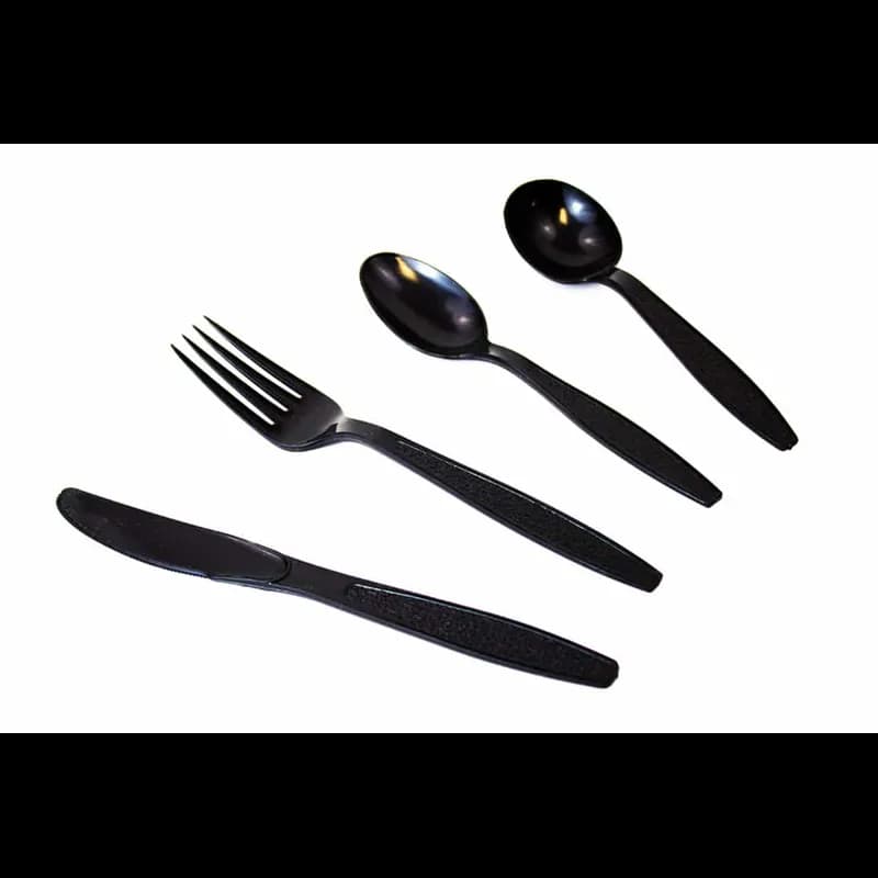 Teaspoon PS Black Heavyweight 1000/Case